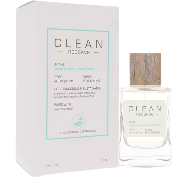 Reserve Warm Cotton Perfume By Clean For Women oz EDP