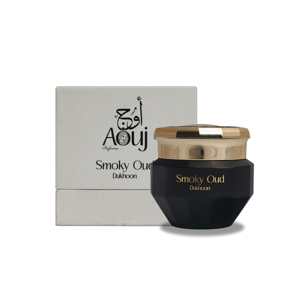 Aouj Smoky Oud Dukhoon Incense Perfume for Women & Men