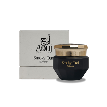 Aouj Smoky Oud Dukhoon Incense Perfume for Women & Men