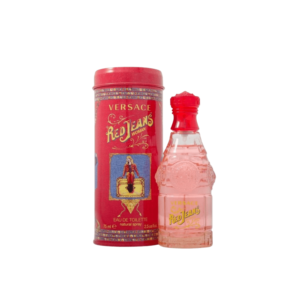 Versace Red Jeans for Women